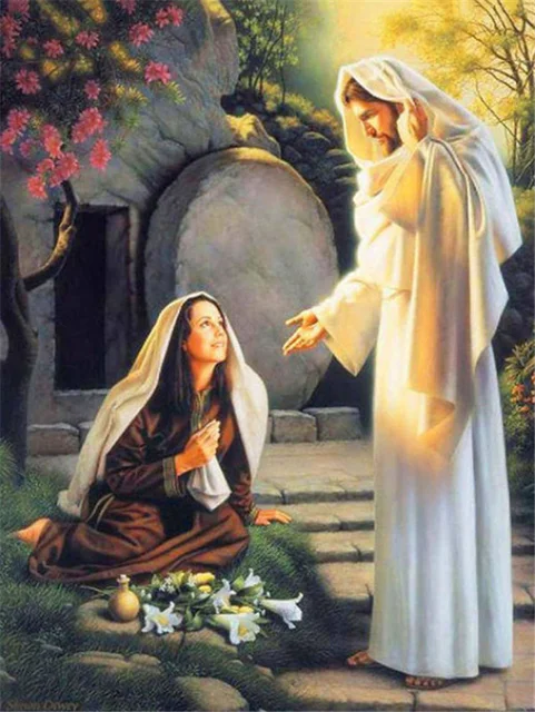 Diamond Painting - Full Round/Square Drill - Jesus(30*40 - 50*60cm)