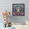 Mandala Baum des Lebens - speziell geformtes Diamond Painting - 30*30cm