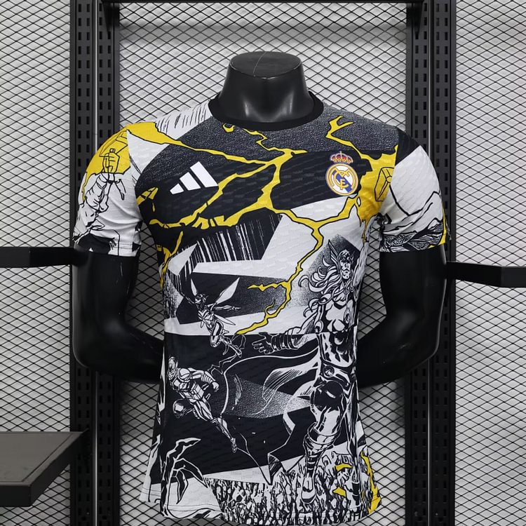 2026-27 Real Madrid Marvel Collaboration Yellow - Player Edition