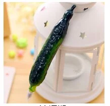 Magnetic 1 Pcs Fruit Stationery Creative Ballpoint Pen Office School Supplies Gift Vegetable Novelty Funny Cute Kawaii Carrot