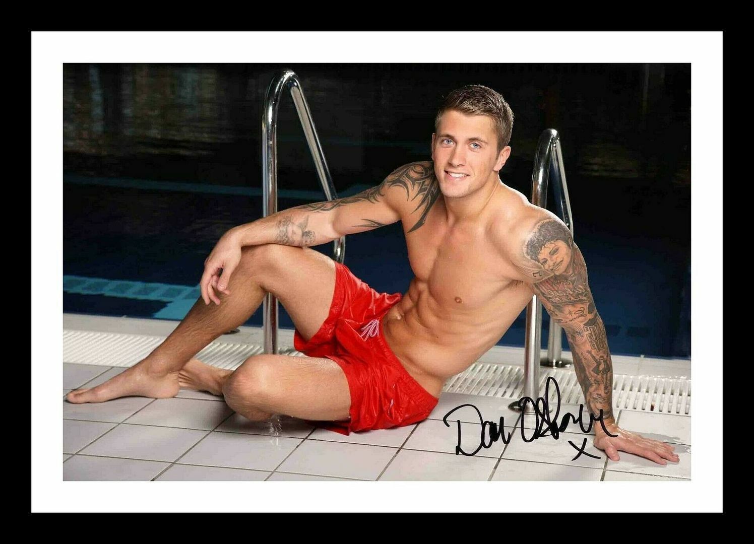 Dan Osbourne Autograph Signed & Framed Photo Poster painting