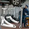 Aluminum Alternator Bracket Kit for V-Belt Chrysler SB Dodge 318 340 360 Engines