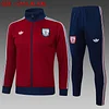 2025/2026 Arsenal Long Zipped Jacket Deep Red Football Shirt 1:1 Thai Quality