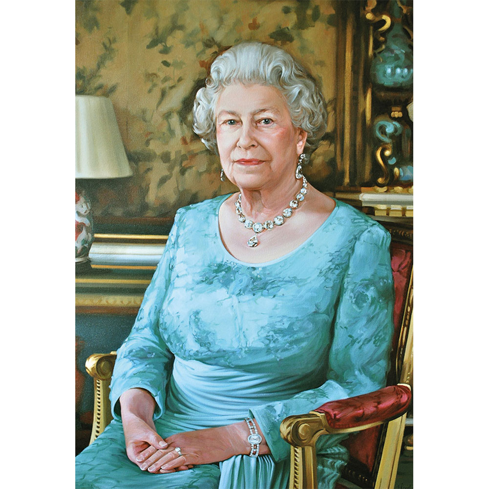 

The Queen Of England - Round Drill Diamond Painting - 40*50CM, 501 Original