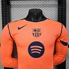 2025/2026 Player Version Long Sleeve Barcelona Third Away Football Shirt 1:1 Thai Quality