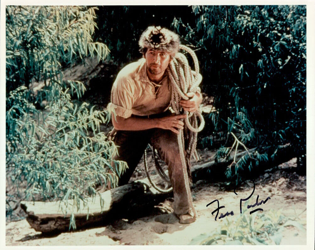 Fess Parker (Davy Crockett) signed authentic 8x10 Photo Poster painting COA