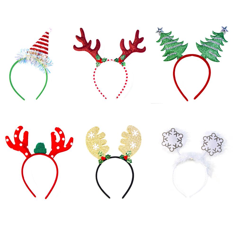 

Christmas Antlers Head Hook Cute Headband for Adult Kid Gift Head Accessory, 501 Original