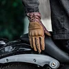 Retro Motorcycle Gloves Motorcycle Autumn and Winter Men and Women Sheepskin anti-fall Windproof Knight MR MOTOR