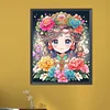 (40*60cm)Cartoon Girl - Round AB Drill Diamond Painting