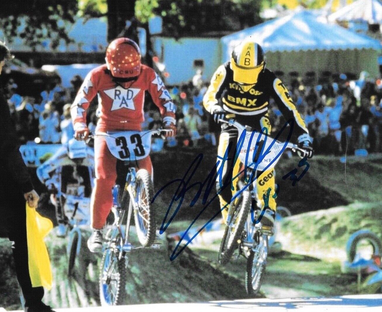 * BILL ALLEN * signed 8x10 Photo Poster painting * RAD * PROOF * COA * 9