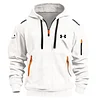 Men's Winter Zipper And Multi Pocket Sport Corduroy Sweatshirt