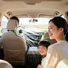 Rechargeable Car Cooling Fan 3 Speeds and 300 Degree Adjustable Vehicle Rear Headrest Fan for Sedan SUV RV Pickup Truck Van