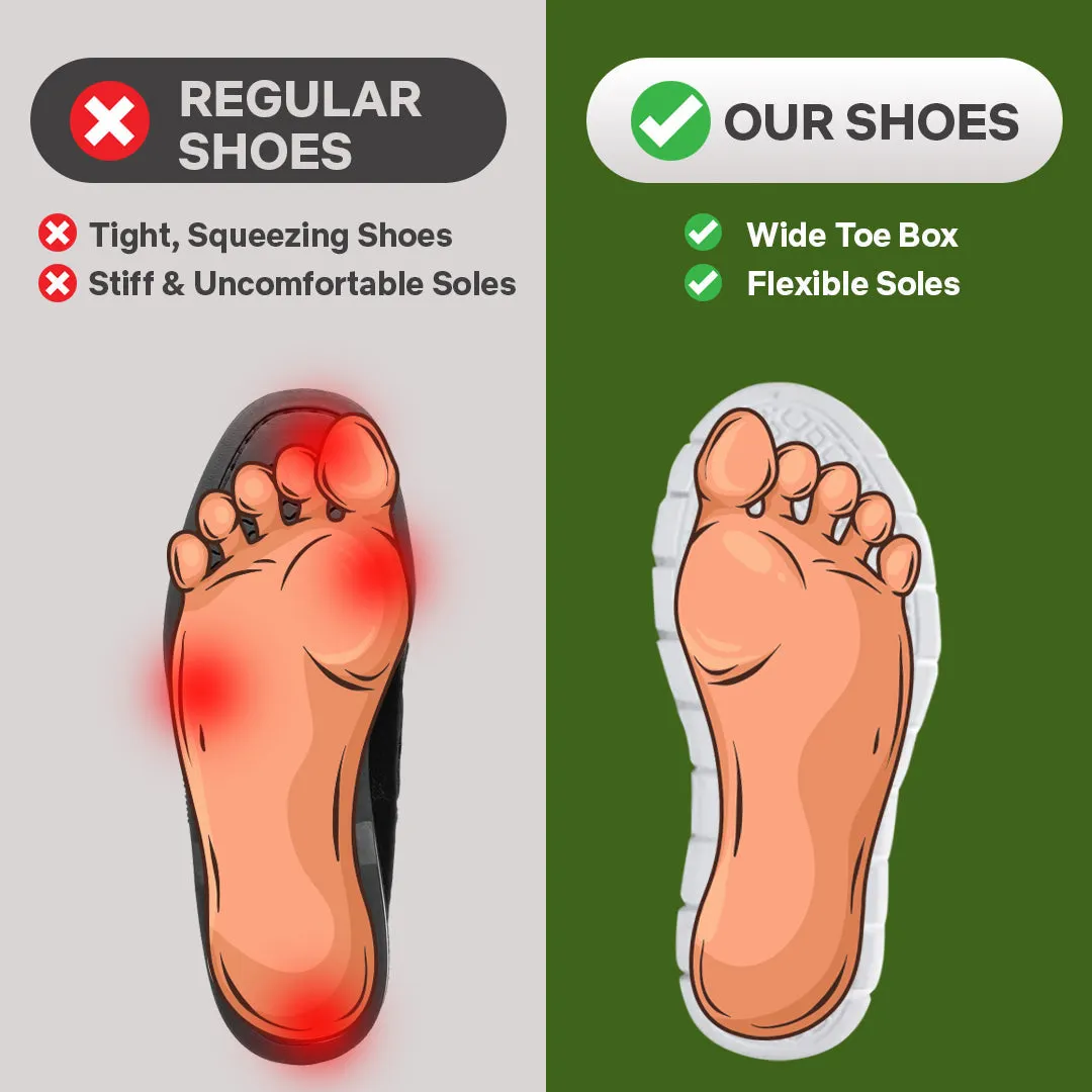 Orthora&trade; Pro &ndash; 12-Hour Shift Shoes for All-Day Foot. Knee & Back Pain Relief 