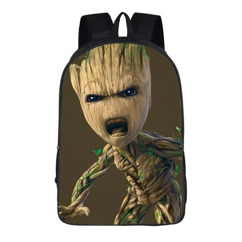 Buzzdaisy Guardians of the Galaxy Groot #8 Cosplay Backpack School Notebook Bag