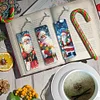 3Pcs Diamond Painting Santa Claus Bookmark for Book Lovers