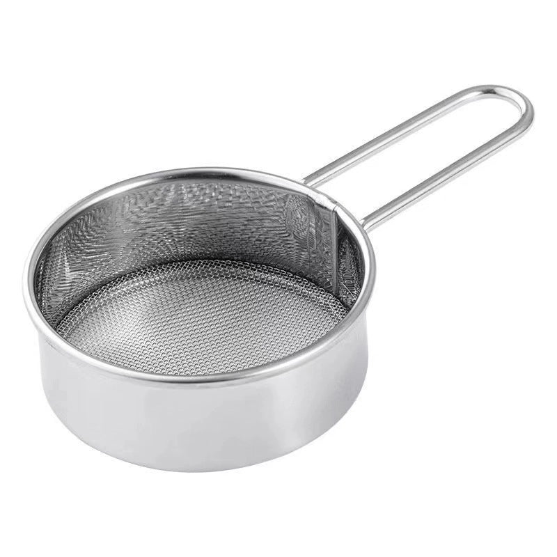 Casual Solid Color Stainless Steel Strainer 1 Piece