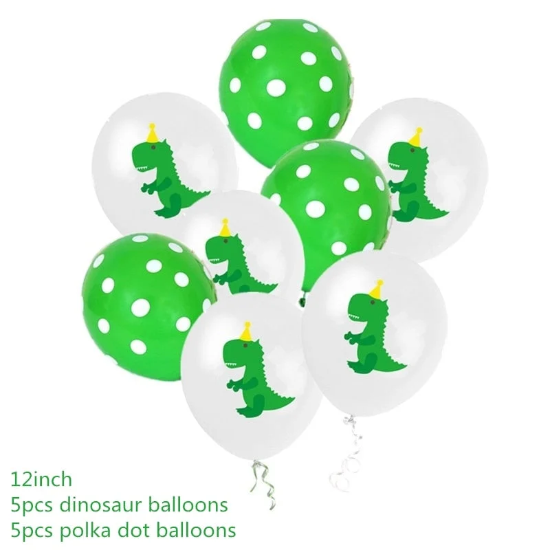 Dinosaur Party Supplies Dinosaur Balloons Paper Garland for Kids Boy Birthday Party Decoration jurassic world jungle party decor