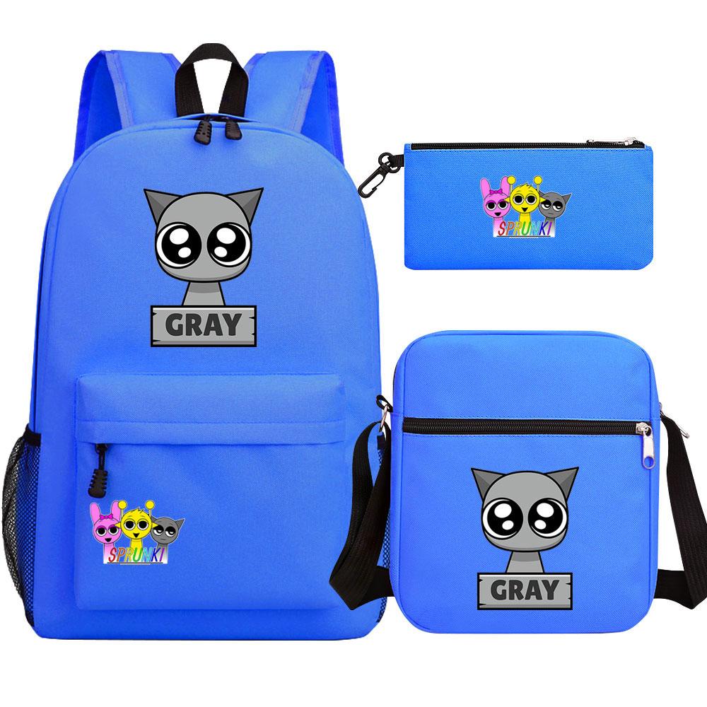 Mayoulove Sprunki Backpack Lightweight Durable Design Suitable for School Adventures-Mayoulove