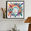 Diamond Painting-DIY Full Round Drill Floral Dream Catcher