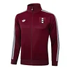 25/26 Ajax Dark Maroon long zipper  Training Jacket Set