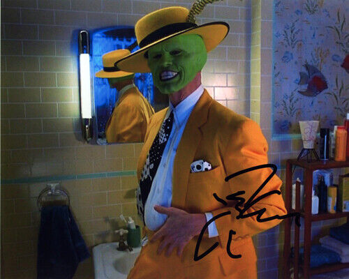 Jim Carrey Signed Autographed Photo Poster painting 8x10