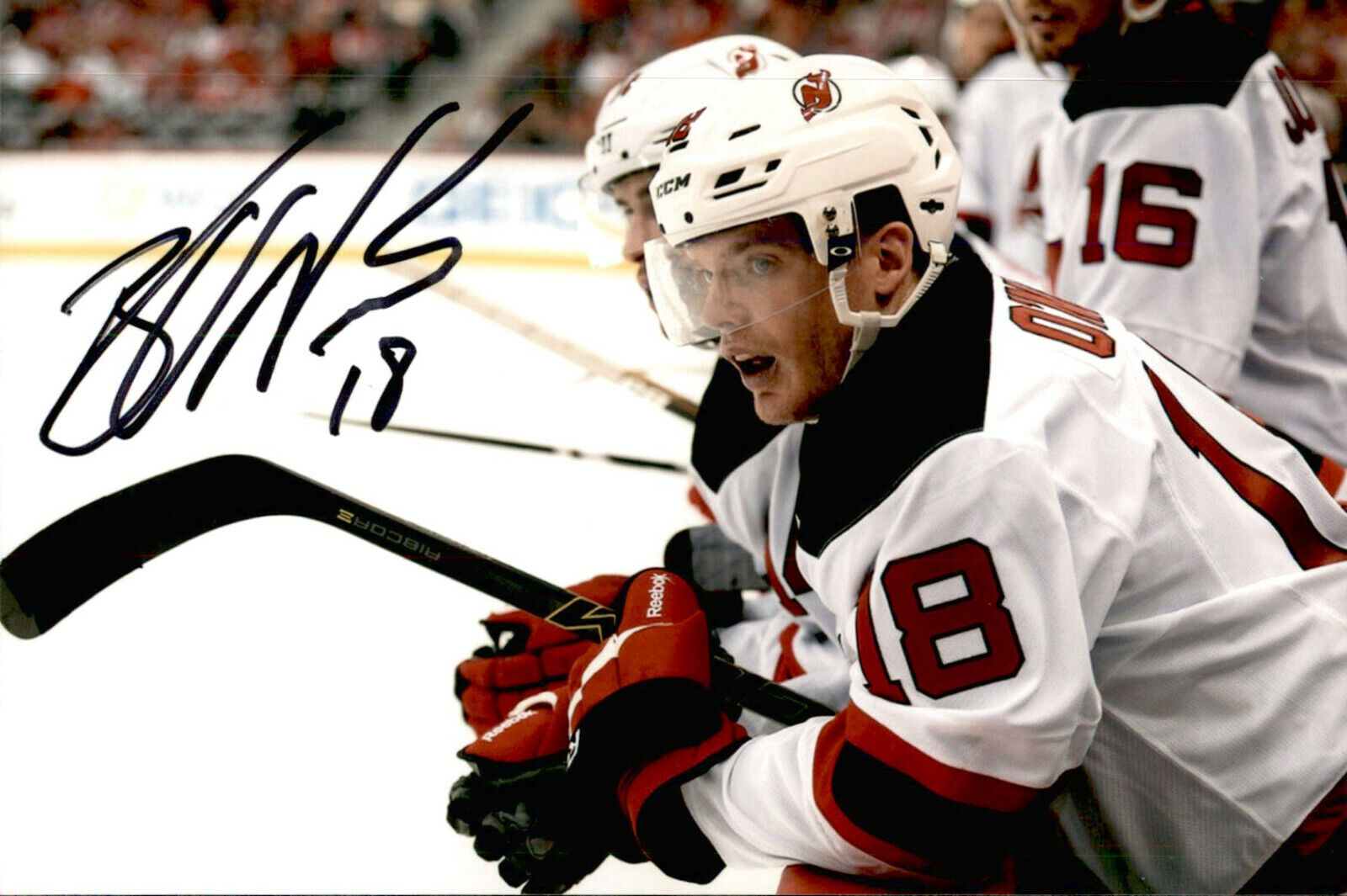 Brian O'Neill SIGNED 4x6 Photo Poster painting NEW JERSEY DEVILS #3