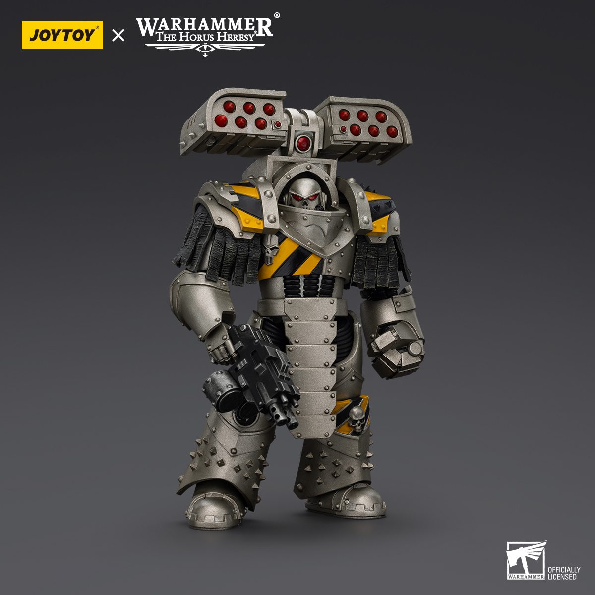 Pro-order JOYTOY lron WarriorsTyrant Siege Master Terminator with Rocket launcher lron Warriors Tyrant Siege Master Terminator with Rocket launcher WARHAMMER 40K Soldier model toy action figure Act...