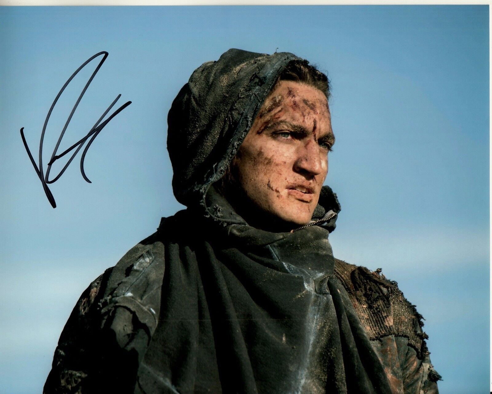 RICHARD HARMON hand-signed THE 100 color 8x10 uacc rd coa GREAT OUTDOOR CLOSEUP