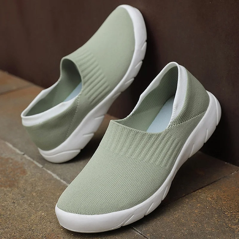 Women Vulcanized Shoes Lightweight Breathable Casual Wild Non-slip Large Size 42 Women's Shoes Outdoor Casual Shoes Woman