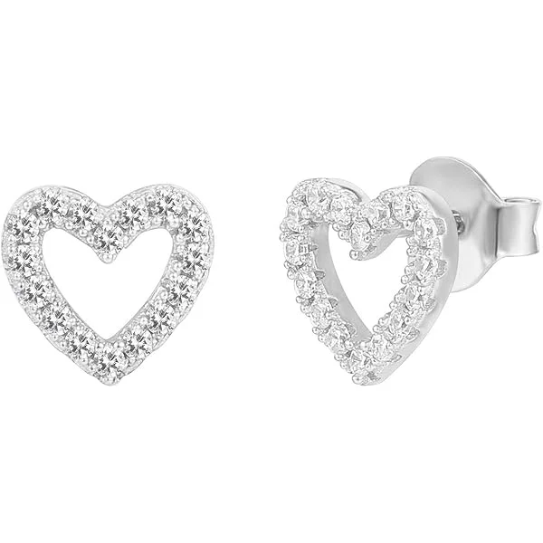 Dainty Heart Earrings