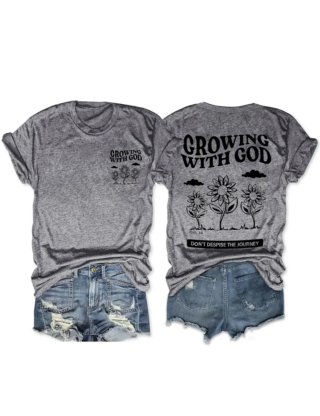 Growing With God T-shirt