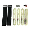 Acrylic Garment Clips Adjustable with Bandage Stretch Tool Screw Screwdriver