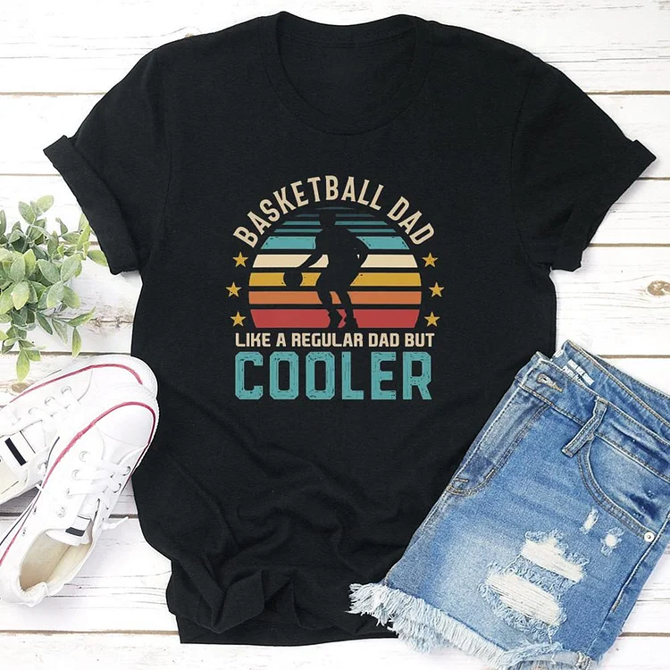 Baseball Dad Retro T-shirt Tee --Annaletters