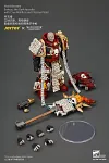 1/18 Scale Movable Word Bearers MKVI Tactical Sergeant & Erebus Dark Apostle - Warhammer 40k Official Statue - JOYTOY