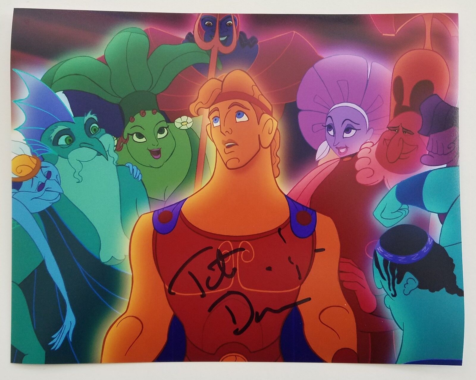 Tate Donovan Signed Hercules 8x10 Photo Poster painting Disney Voice Actor Argo Friends RAD