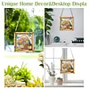 (US Local)Acrylic Flower Basket DIY Hanging Diamond Art Kits Wall Door Decor