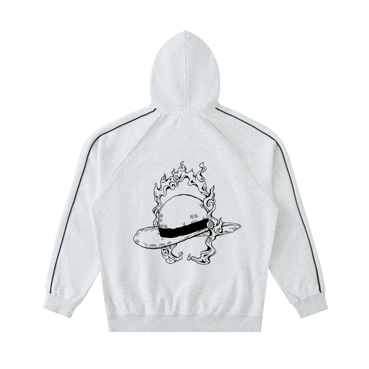 Path of the Pirate King Striped Hoodie