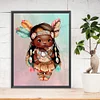 Diamond Painting -DIY Round Drill Girl