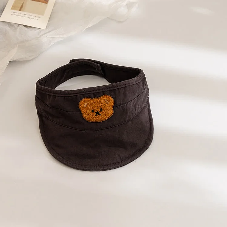 Baby Embroidered Bear Empty Top Hat