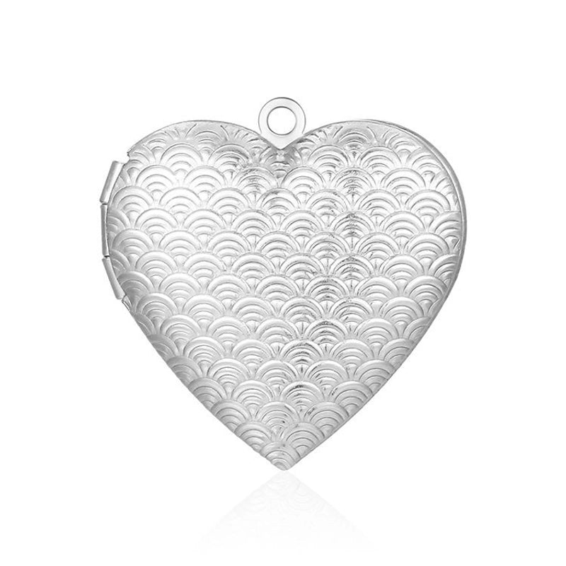 Retro Heart Shape Stainless Steel Plating Gold Plated Jewelry Accessories