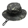 Camo Boonie Hat for Men Women, Military Tactical Wide Brim Bucket Hats, UPF50+ Jungle Sun Cap for Fishing Hunting Safari
