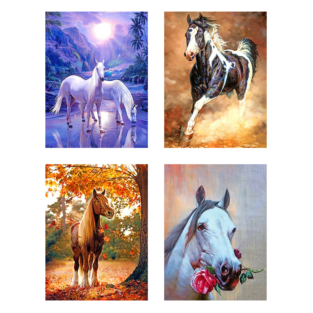 

Horse - Round Drill Diamond Painting - 30*40CM, 02, 501 Original