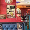 Beer - Vintage Metal Signs - 20*30cm/30*40cm - Warning
