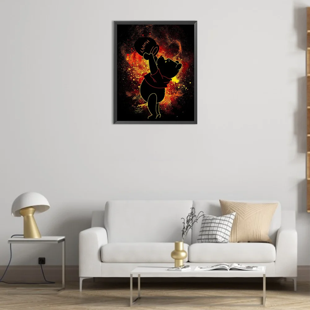 Diamond Painting - Full Round Drill - Winnie the Pooh(Canvas|40*50cm)