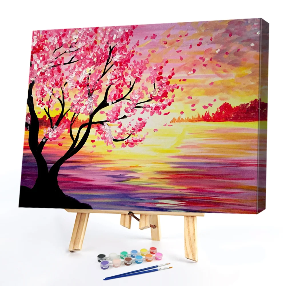Sunset Sea - Paint By Numbers(50*40CM)