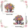 2 PCS Flower Watering Can - 5D DIY Pendant