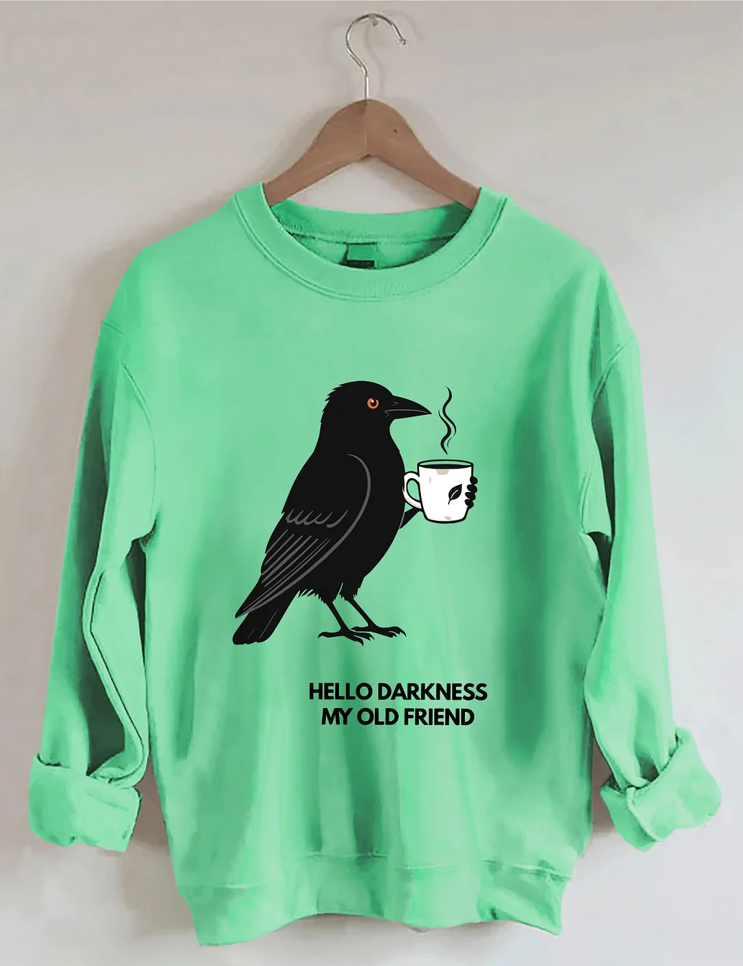 Halloween Crow Sweatshirt