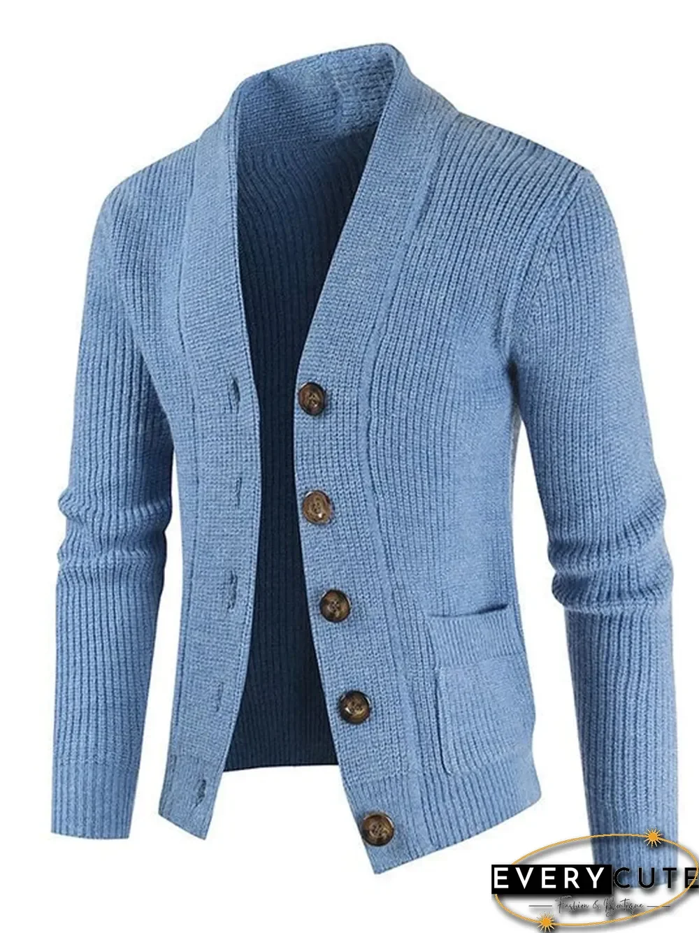 Casual Long Sleeve Slim Fit Men's Sweater