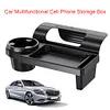 Side Window Backseat Hanging Organizer with Cup Holder Car Side Door Storage Box