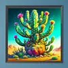 Diamond Painting -DIY Round Drill Cacti(40x40cm)